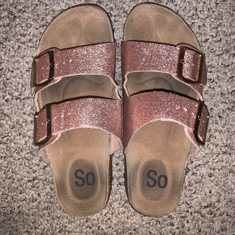 sparkly sandals